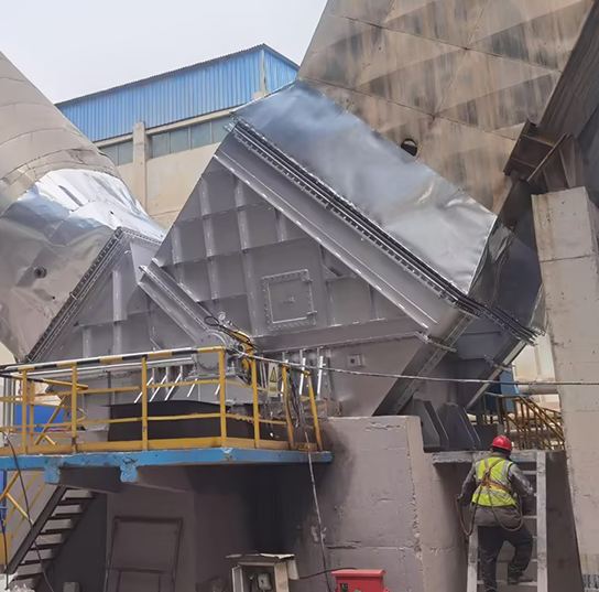 水泥廠高溫風(fēng)機改造